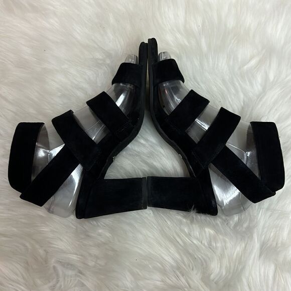 Vionic Womens Perk Blaire Black Suede Ankle Strap Heels Size 6Medium (B, M) B22B - Picture 10 of 13